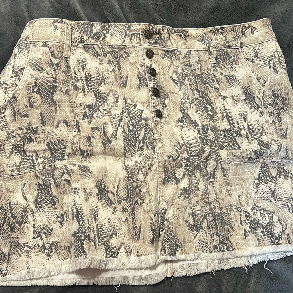Brand New Snake Skin Skirt